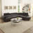 Dederang 2 - Piece Faux Leather Sectional-386435761