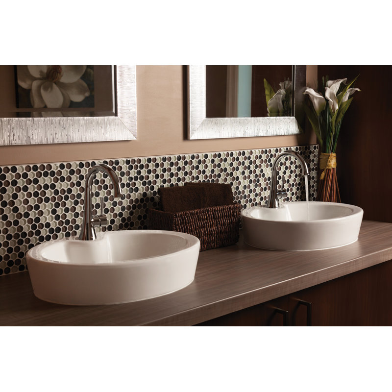 Edge Single Handle Lavatory Faucet, Polished Nickel