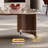 Nesting Coffee Table Set with Hidden Storage and Rotating Casters