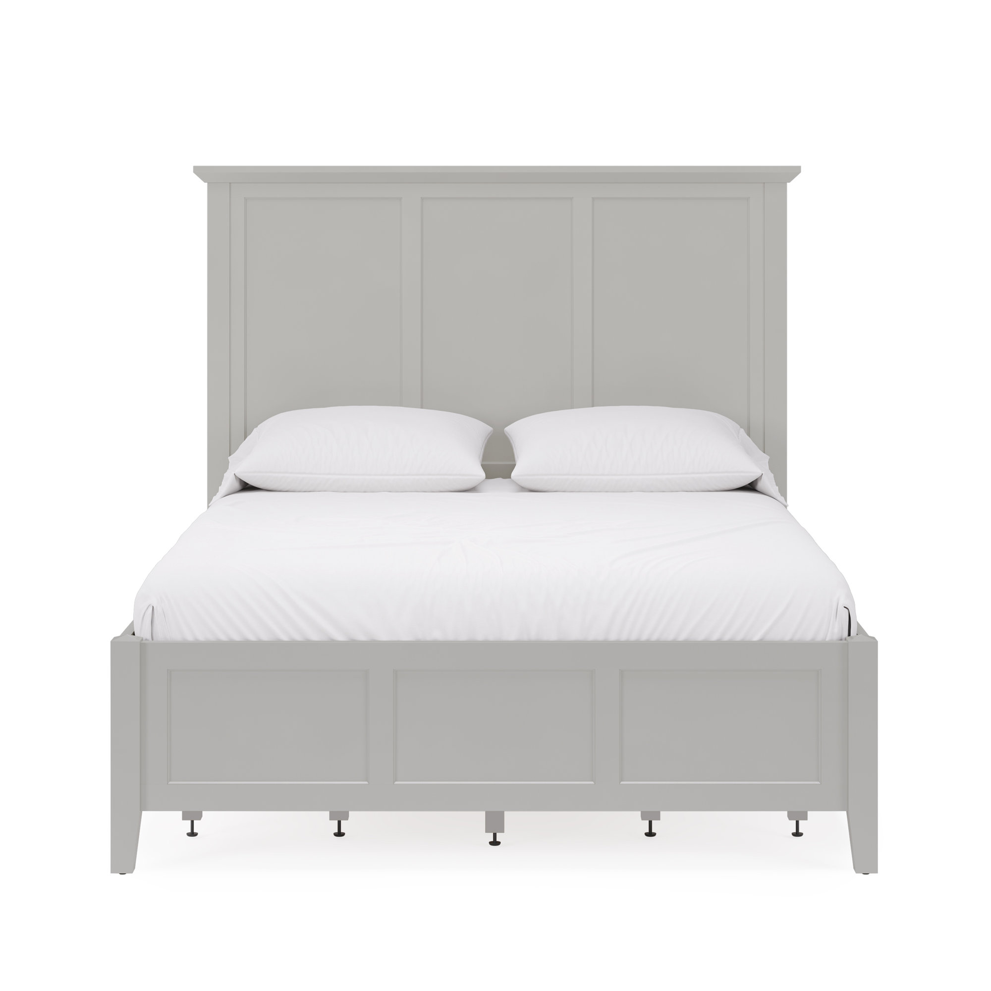 Renee Storage Platform Bed, Gray, Full / Double