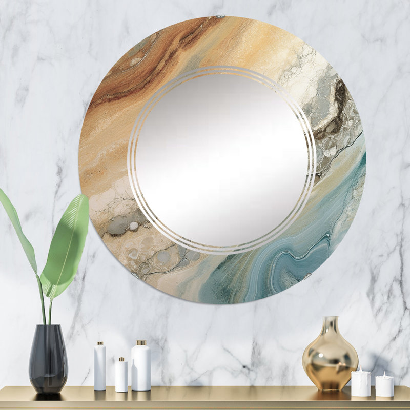 Miroir mural Wabe, 32 po x 32 po