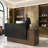 Rectangle Synthetic Laminate Reception Desk-1626850405