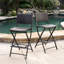 Chaises de bar d'extérieur - de 2, patio pliable peu encombrant, 2 po pour utilisation