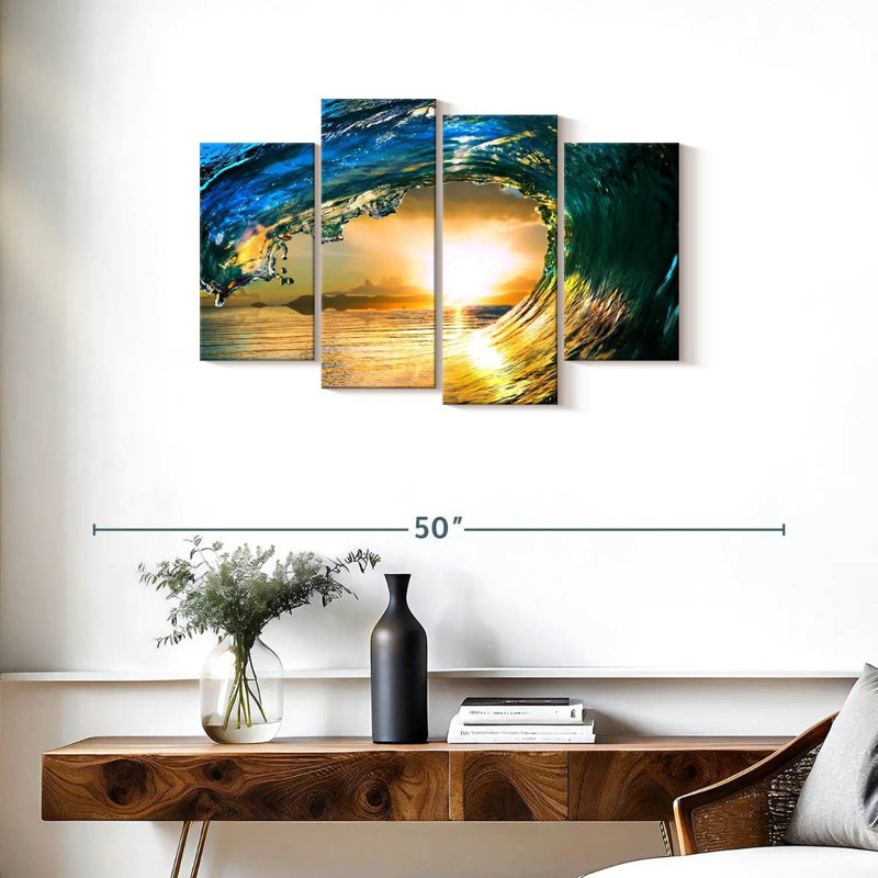 Gillard Dynamic Ocean Wave, 22" H x 36" W