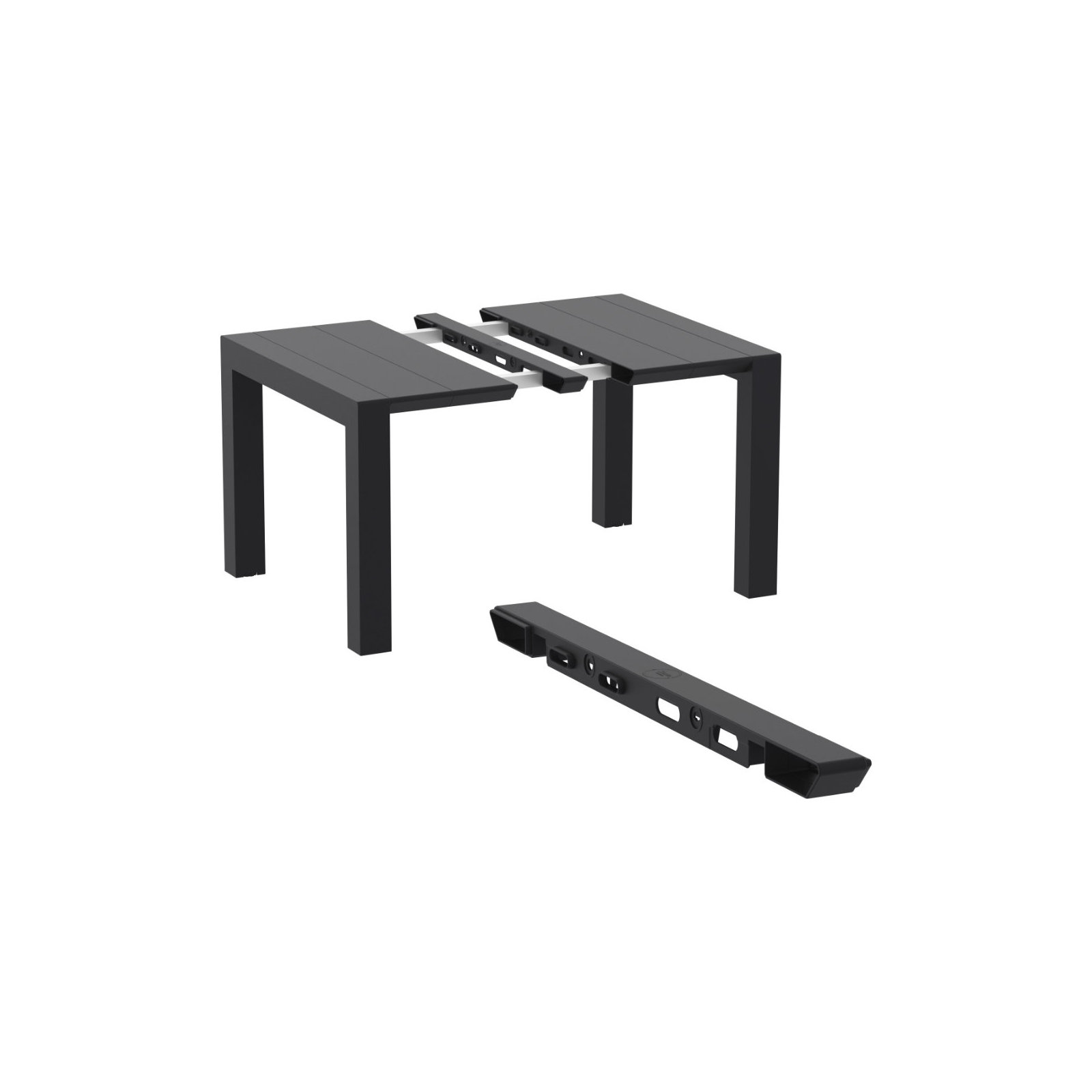 Farrah Umbrella Hole Extension, Black