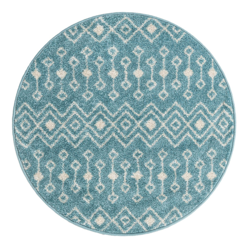 Somerville Moroccan Indoor Rug, Round 3'3"