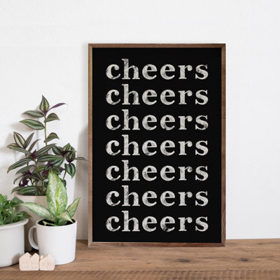 Répétition Cheers - noir
