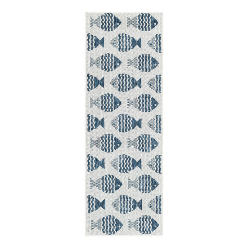 Tapis intérieur / extérieur d'extérieur Coastal, Tapis de couloir 2 pi x 6 pi 1 po
