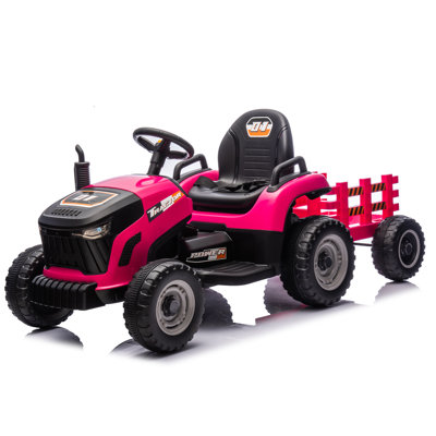 24V 4WD Kids Electric UTV W/ Remote Control, Large Seat & 3 Speeds (Ages 3-8)