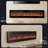 70'' Electric Ultra-thin 750/1500w Fireplace Recessed And Wall Mounted With App & Remote Control-684185852