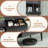 Lift Top Rectangular Coffee Table, 4-in-1 Multi-Function and Large Coffee Table with Storage-1572812861