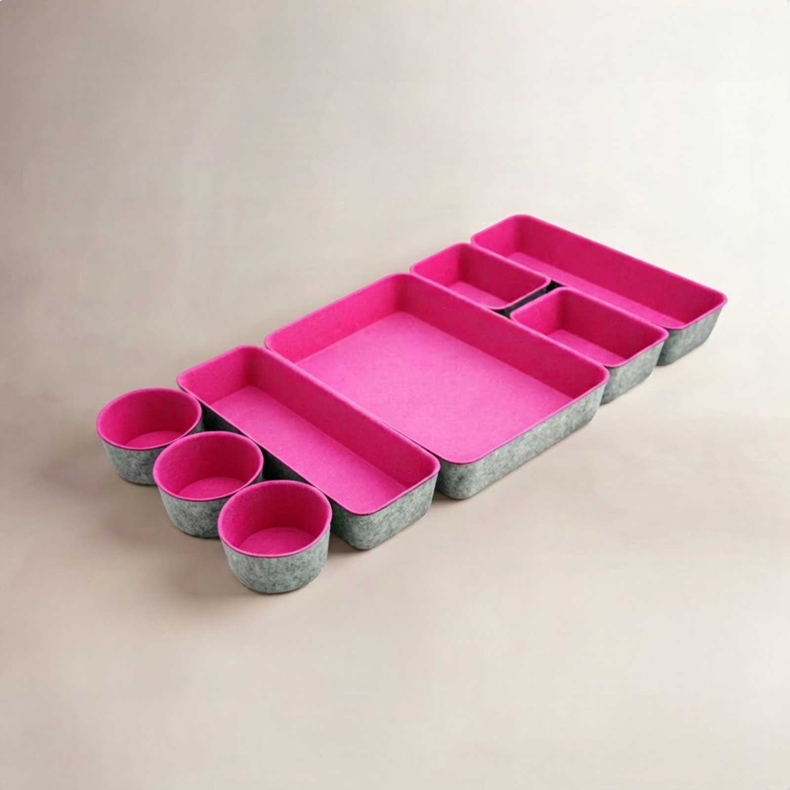 Organizer Set, Hot Pink