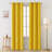 Grommet Top Thermal Insulated Room Darkening Window Curtain Panels (Set of 2)-97560657-97560667