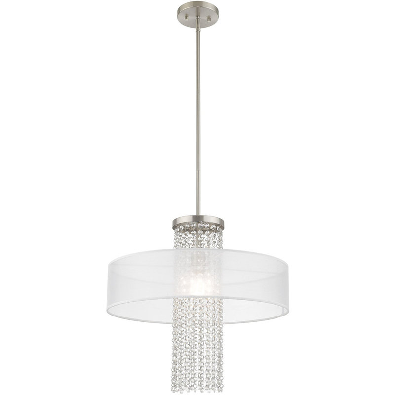 Lustre cylindrique à 1 lumière Irmtraut