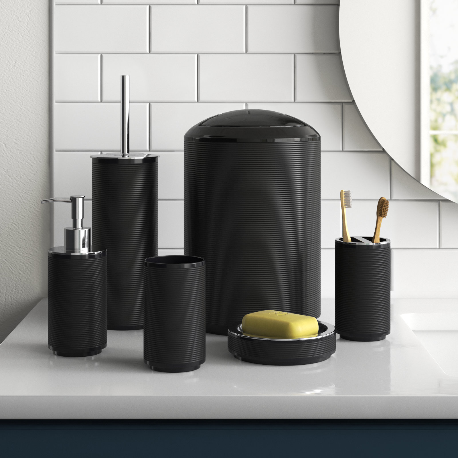 Zipcode Design Balch 6 Piece Bathroom Accessory Set
