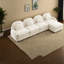 Cloud Comfort Sectionals Teddy 4 Seat Modern Modular Sofa For Home