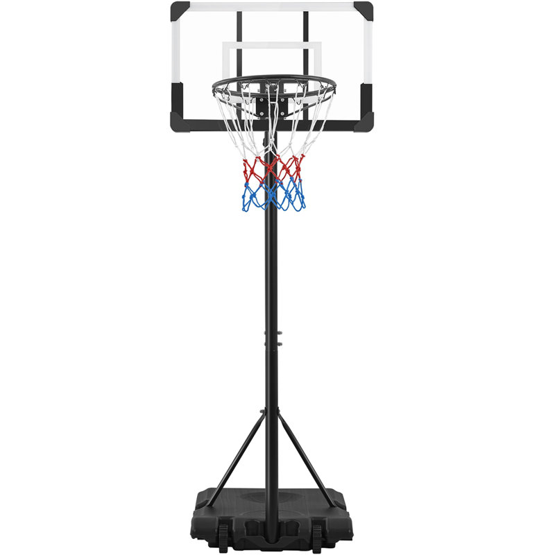 Yaheetech Outdoor Kids Game, Black/White, 246cm H x 56.5cm W x 75.5cm D