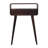 Mini California Walnut Curved Console Table-108808831