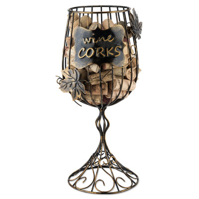 Vino Wine Glass Cork Holder Display