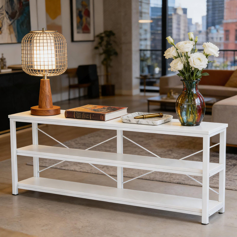 Présentoir, console, canapé, bibliothèque de rangement