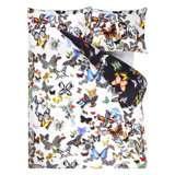 Butterfly Parade Opalin Duvet Cover