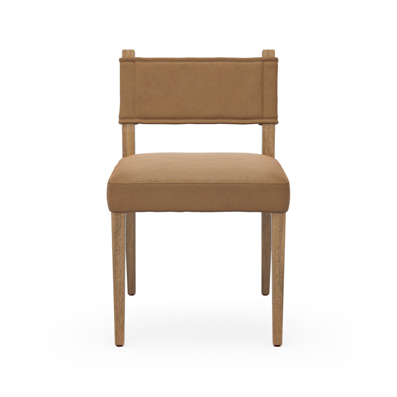 Lorretta Genuine Leather Dining Chair, Leather Maestro Camel, Natural