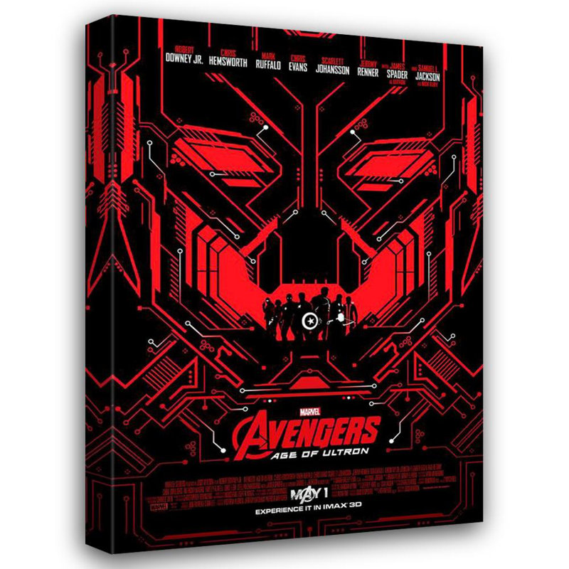 Avengers: l'ère d'Ultron, H 24 po x l 16 po