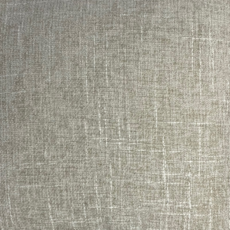 Oreiller carré en mélange de charbon M10611, 22 po x 22 po