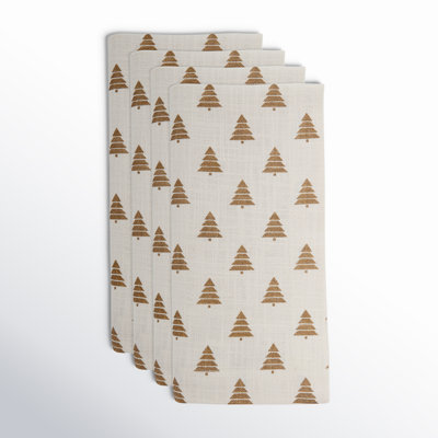 Arabinda 4 Piece Cotton Napkin Set