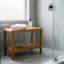 Spa 24'' W Teak Shower Bench