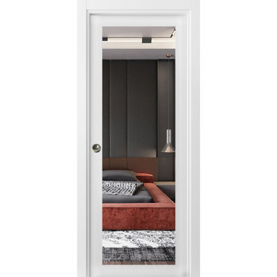 Porte coulissante en verre Lucia