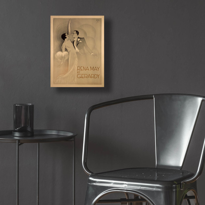 "Rena May Et Gerardy" par Vintage Posters, H 16 po x l 12 po x P 0,13 po