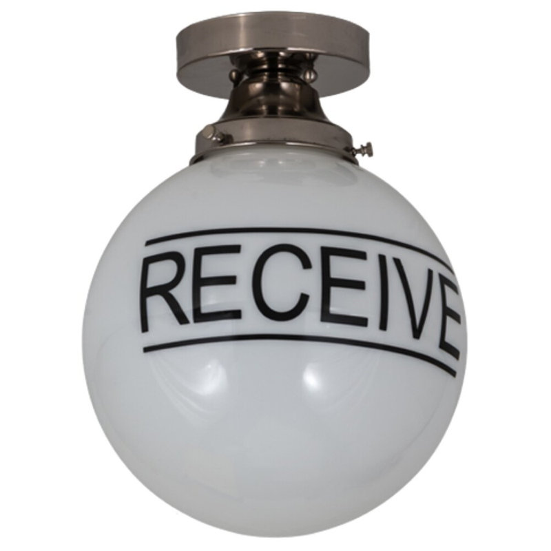 Personalized 1 - Light Semi Flush Mount