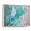 Marbre abstrait turquoise - peinture sur toile-67380485-67380495