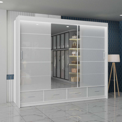 Desilets 2 Door Manufactured Wood Wardrobe