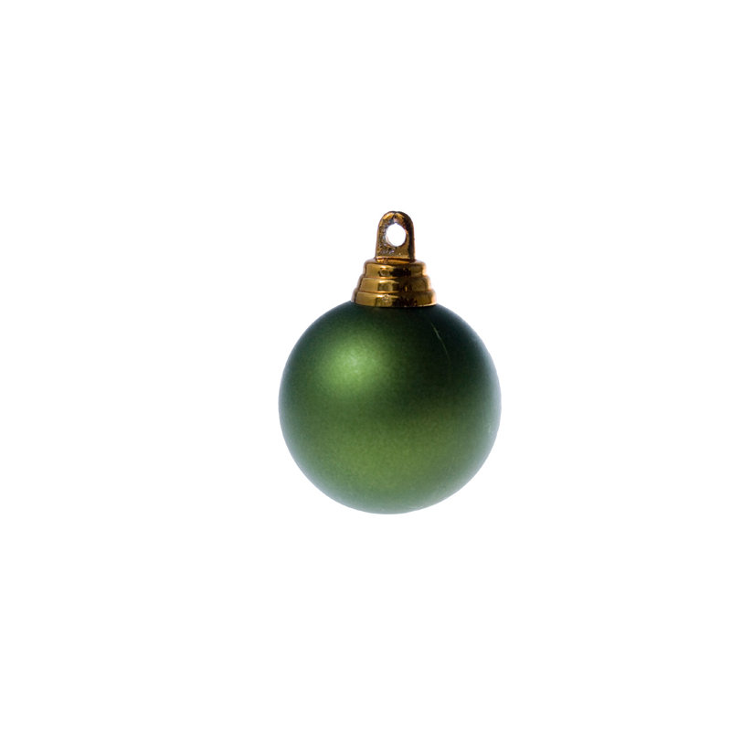 Bauble, Green, 20cm H x 20cm W