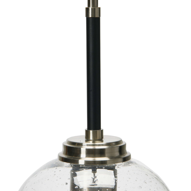 Robert Stevenson Lighting Landry - Plafonnier en verre grainé et métal