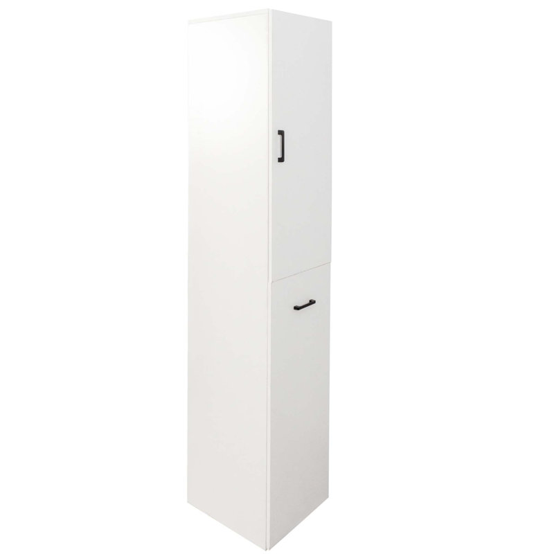 Grande armoire moderne avec tablette de rangement réglable à plusieurs niveaux