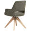 MORAVIA 40cm H Upholstered Armchair in Green
