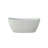Fslefay 55'' Freestanding Bathtub Solid Surface Deep Soaking Tubs