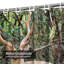 Rideau de douche cerf avec cerfs-14022445