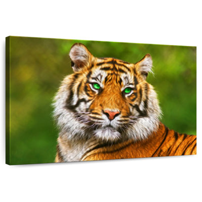 Tigre aux yeux verts Brampt