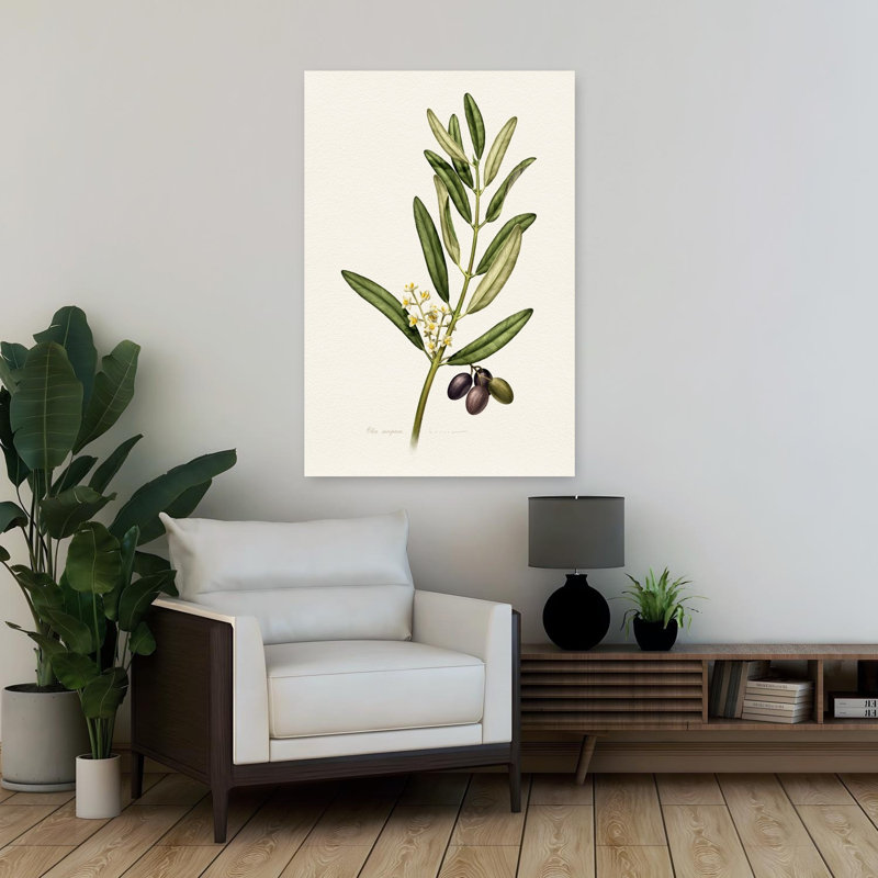 Art contemporain, art floral rétro, H 36 po x l 24 po