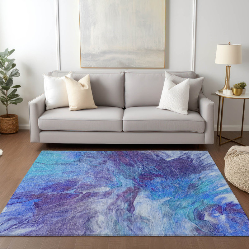 Tapis intérieur / extérieur Kinslee, Rectangle 5 pi x 7 pi 6 po