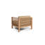 Ensemble de mobilier de jardin en teck 2 pièces Kaydrie Soleil-794835389