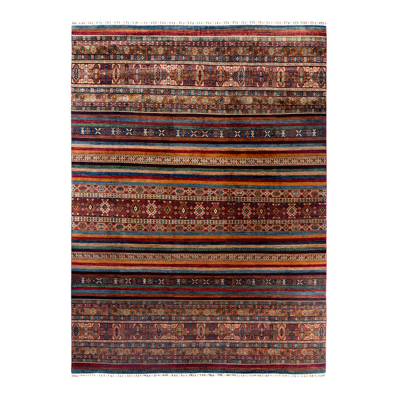 One-of-a-Kind Rectangle 8'11" X 12'2" Hand Knotted Area Rug
