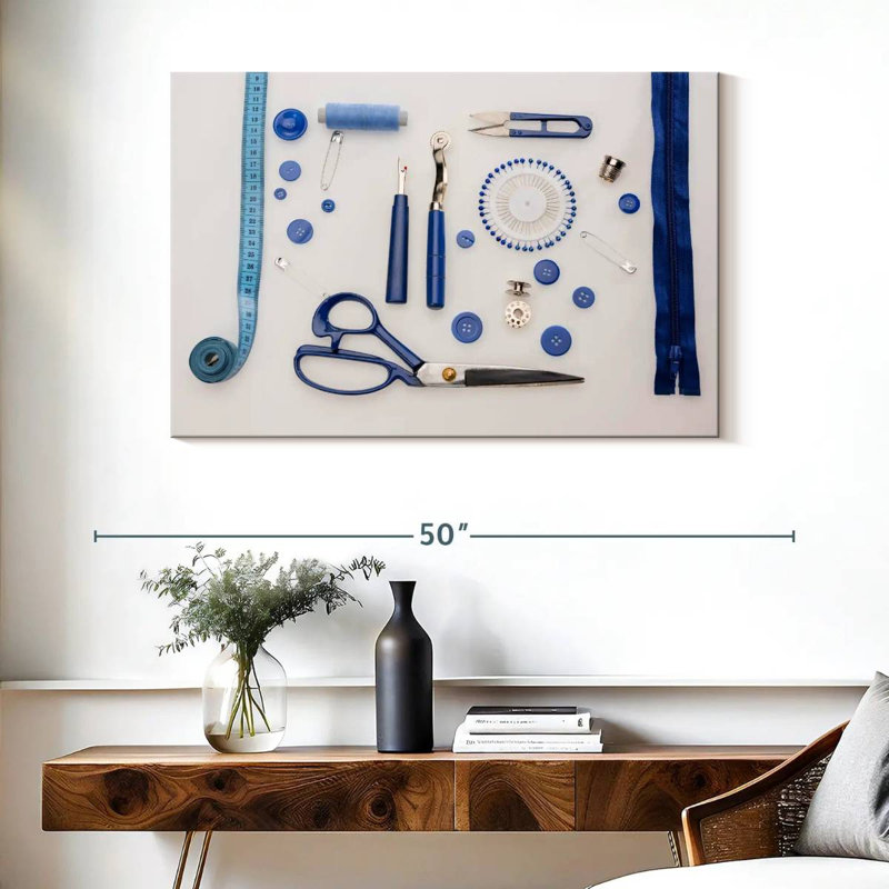 Senne Sewing Set, 26" H x 39" W