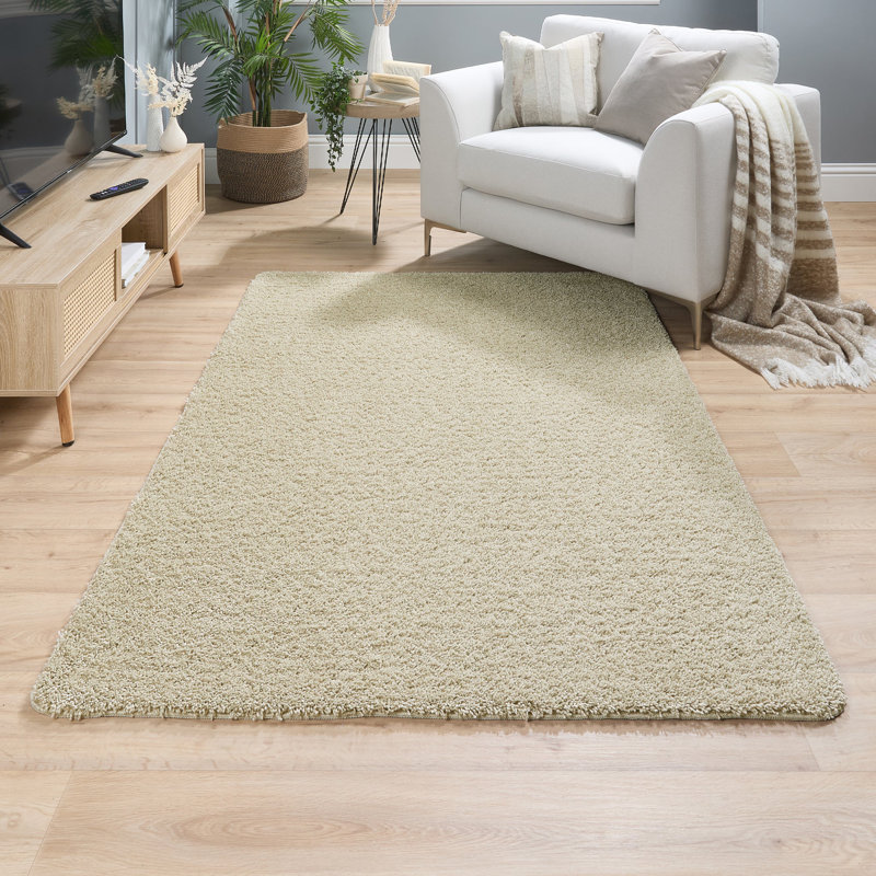 Solid Colour Machine Tufted Area Rug, Rectangle 140 x 200 cm