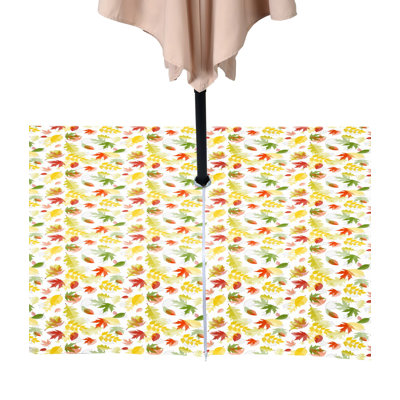 Leaves Allover Water Repellent Tablecloth