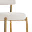 Ensemble de 4 tabourets de bar rembourrés en tissu moderne Teddy-236565986-236565997